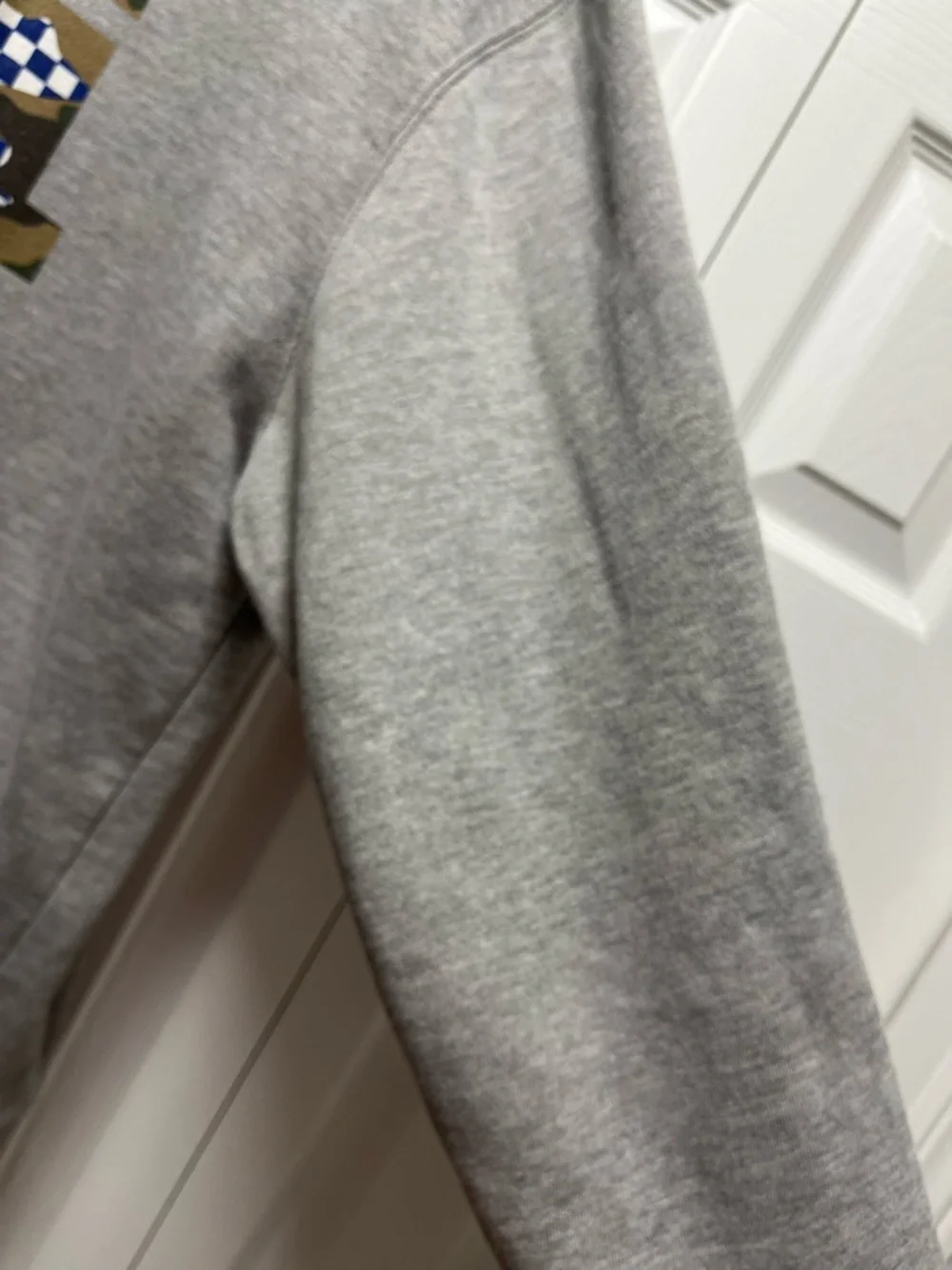 2000s Stussy Hoodie with Camo & Blue Graphic - Picture 5 of 16